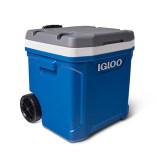 Igloo Khlbox Eisbox mit Rollen Lattitude 60 roller blau