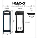 Teleskopgriff fr Igloo Latitude 60 QT